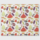 Summer BBQ Cadeaupapier (Vlak)