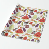 Summer BBQ Cadeaupapier (Uitgerold)