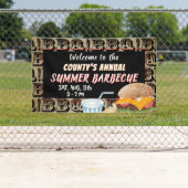 Summer BBQ Cookout Spandoek (Insitu)