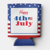 Summer BBQ Family Reunion 4 juli Custom Blikjeskoeler (Voorkant)