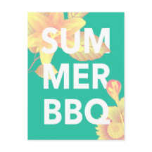 SUMMER BBQ heldere floraal