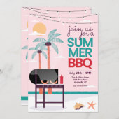 Summer BBQ Kaart (Voorkant / Achterkant)