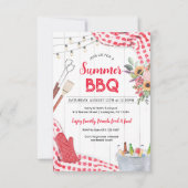 Summer BBQ Uitnodiging (Voorkant)
