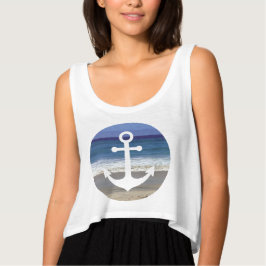 Summer Beach Anchor T-shirt