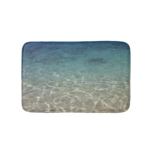 Summer Beach Blue Ocean Water Badmat