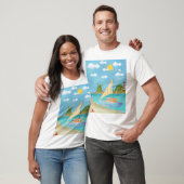 Summer Beach chantage Beach T-shirt (Unisexe)