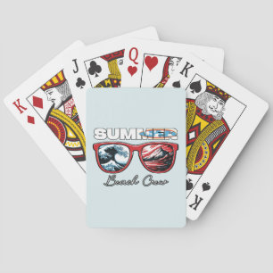 Summer Beach Crew - Zomervibes Pokerkaarten
