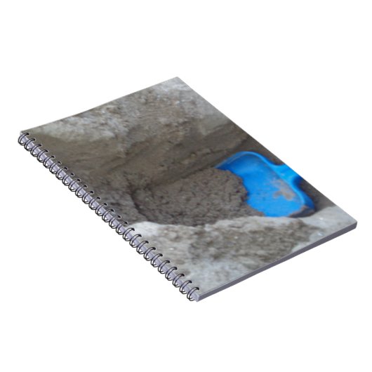 Summer Beach Digging Sand Shovel, Scoop, Pspelen Notitieboek (Rechterzijde)