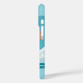 Summer Beach Girl Anime iPhone 16 Coque (Verso / Gauche)