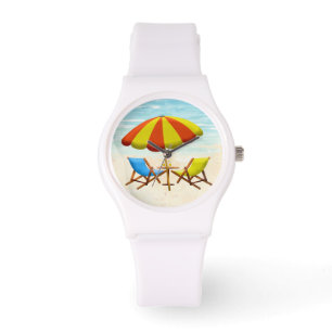 Summer Beach Horloge