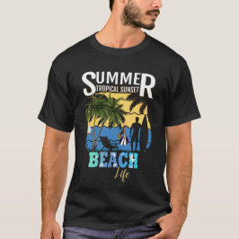 Summer Beach Life Party T-shirt