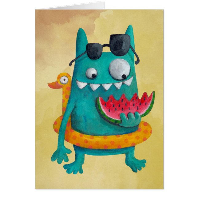 Summer Beach Monster (Voorkant)