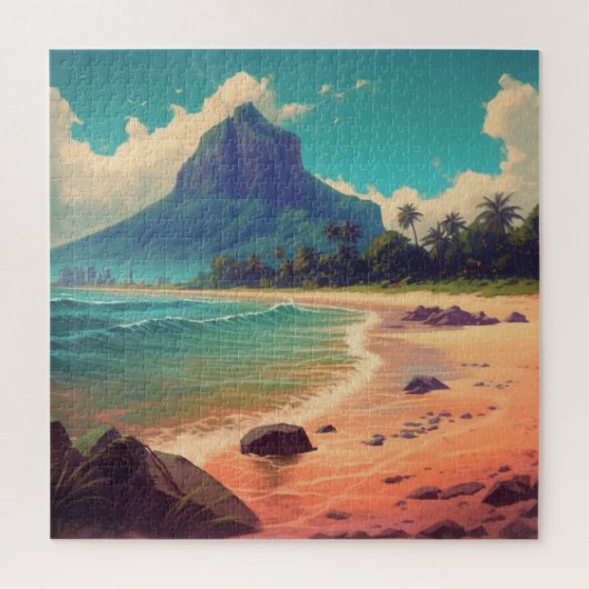 Summer Beach Paradise Legpuzzel (Verticaal)