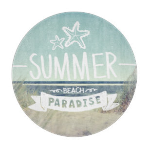Summer Beach Paradise Snijplank