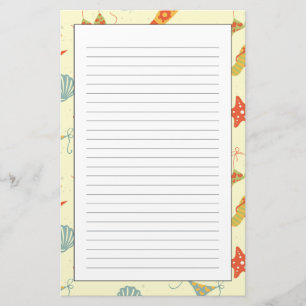 Summer Beach Pattern Briefpapier