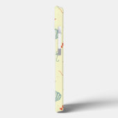 Summer Beach Pattern Case-Mate iPhone Case (Achterkant / Links)