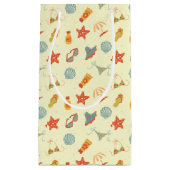 Summer Beach Pattern Klein Cadeauzakje (Voorkant)