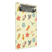 Summer Beach Pattern Mini Klembord (Schuin)