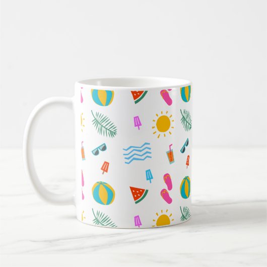 Summer Beach Pattern Mok (Links)