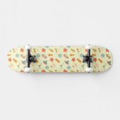 Summer Beach Pattern Skateboard (Horizontaal)