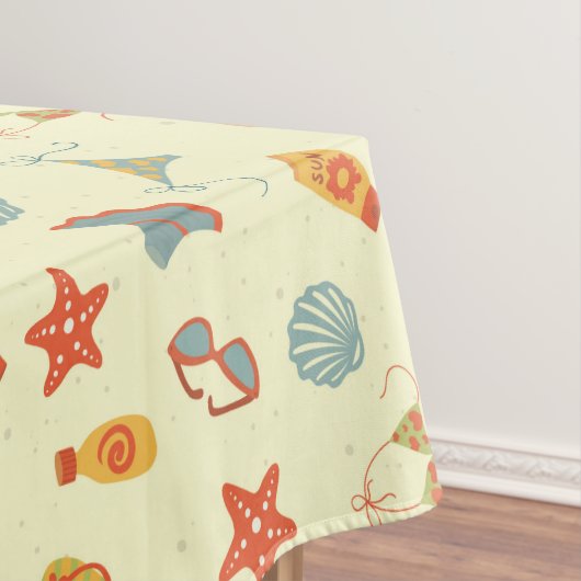 Summer Beach Pattern Tafelkleed (Voorbeeld)