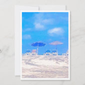 Summer Beach Retirement Party Invitation (Devant)