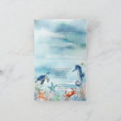 Summer Beach Sea Life Octopus Merci (Intérieur)