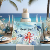 Summer Beach Sea Life Octopus Merci