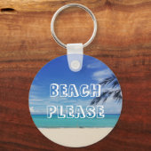 Summer Beach Sleutelhanger (Voorkant)