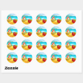 Summer Beach Stickers (Vel)