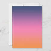 Summer Beach String Light Bewaar de datum Save The Date (Achterkant)