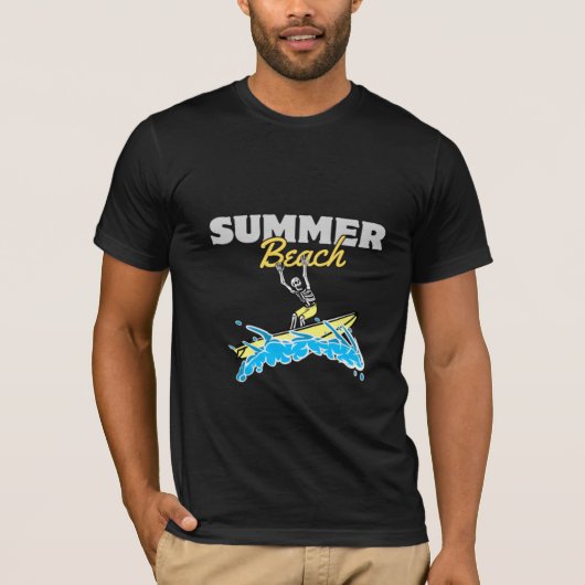 Summer beach t-shirt (Voorkant)