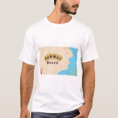 Summer beach t-shirt (Voorkant)