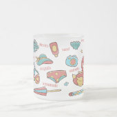 Summer Beach Two-Tone Coffee Mok (Center)