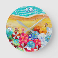 Summer Beach Umbrellas