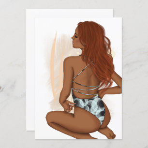 Summer Beach Vacances Anniversaire Fête Invitation