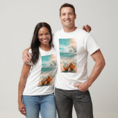 Summer Beach Vibes Coco Boisson Graphique T-Shirt (Unisexe)