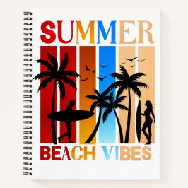 Summer Beach Vibes Notitieboek