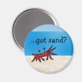 Summer Beach, ...Zand? Magneet (Voorkant / Achterkant)
