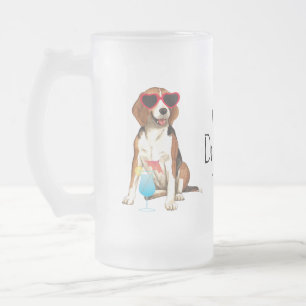 Summer Beagle Matglas Bierpul