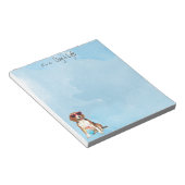Summer Beagle Notitieblok (Schuin)