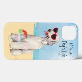 Summer Bedlington Terrier Case-Mate iPhone Case (Achterkant (horizontaal))