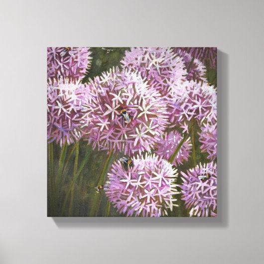 Summer bees 2014 canvas afdruk (Voorkant)