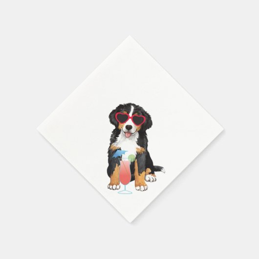 Summer Bernese Mountain Dog Servet (Hoek)