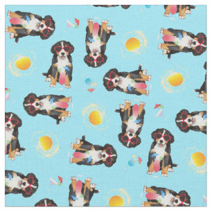 Summer Bernese Mountain Dog Stof