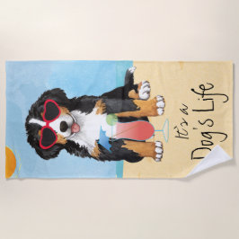 Summer Bernese Mountain Dog Strandlaken