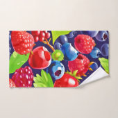 Summer Berry Medley Bad Handdoek (Handdoek)