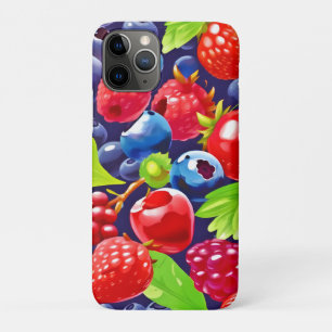 Summer Berry Medley iPhone 11 Pro Hoesje