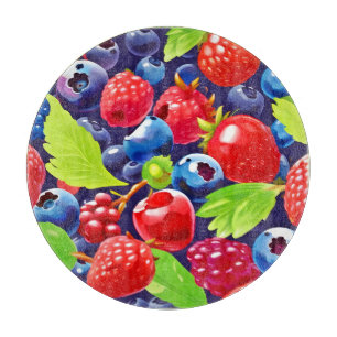 Summer Berry Medley Snijplank