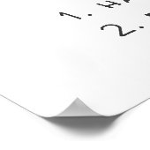 Summer Bikini | Illustratie Waterverf Poster (Hoek)